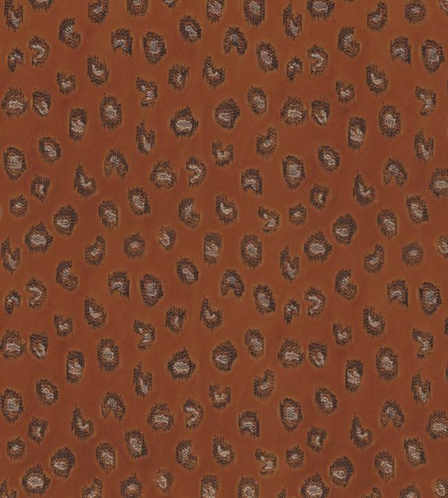Daim Fabric by Casamance Terracotta
