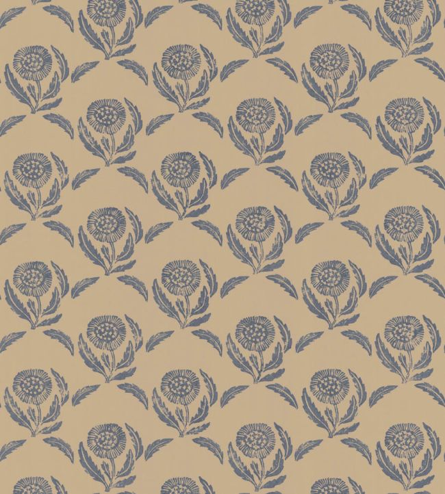 Daisy Wallpaper by Langelid Von Bromssen Denim