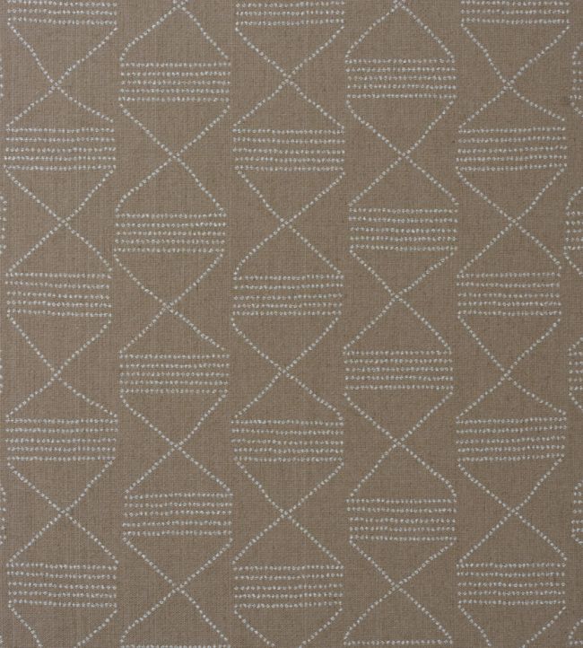 Dakota Fabric by Andrew Martin Hemp