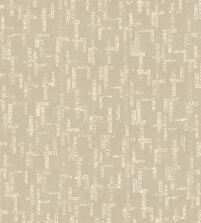 Dalles Fabric by Casamance Grege