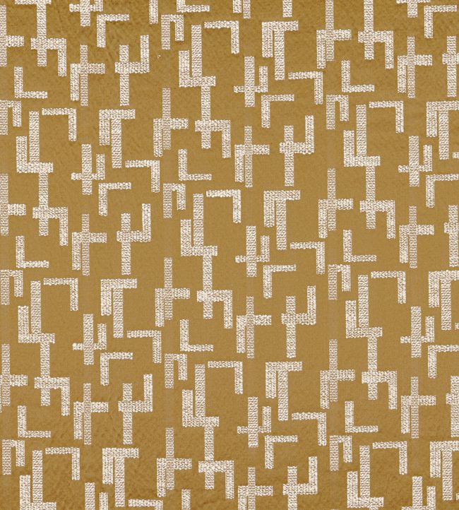 Dalles Fabric by Casamance Moutarde