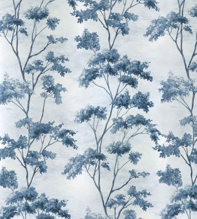 Dalton Fabric by Anna French Blue and White