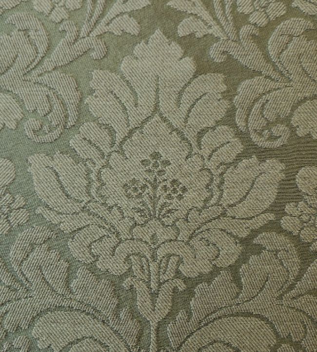 Damask Orlando Fabric by Marvic Olive