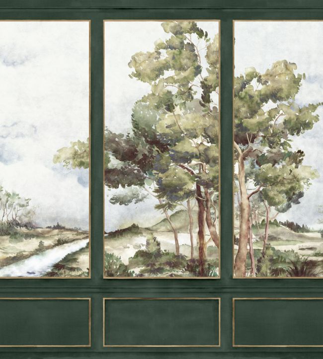 Damaskus View Mural by Coordonne Emerald