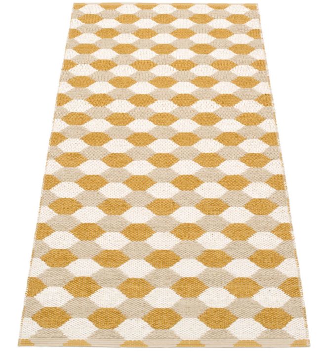 Pappelina Dana rug Ochre/Beige/Vanilla DN5B716 Ochre/Beige/Vanilla