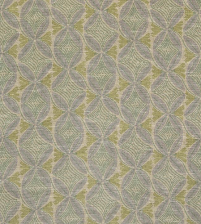 Dancing Vines Fabric by Christopher Farr Cloth Aqua