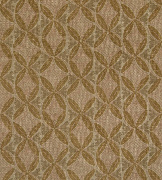 Dancing Vines Fabric by Christopher Farr Cloth Camel