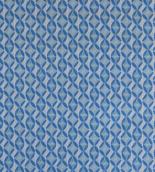 Dancing Vines Wallpaper by Christopher Farr Cloth Cobalt