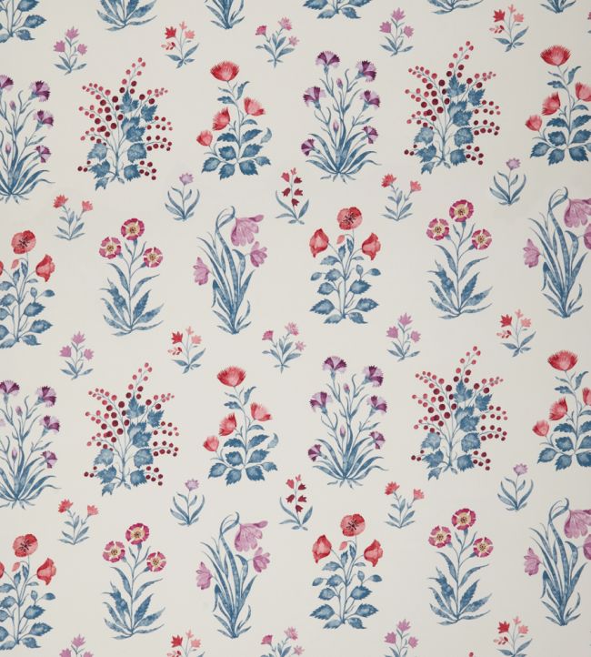 Dapuri Fabric by Nina Campbell Blue/Red