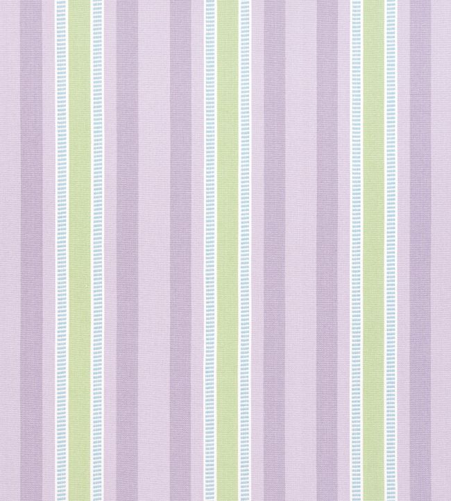 Dearden Stripe Fabric by Anna French Lavender and Sage