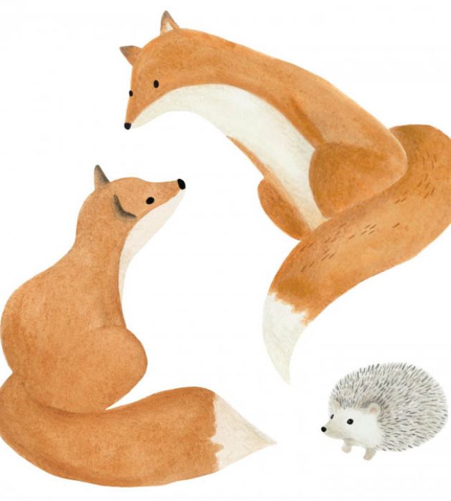 Decor Pre-Encolle Fox Mural by Casadeco Roux