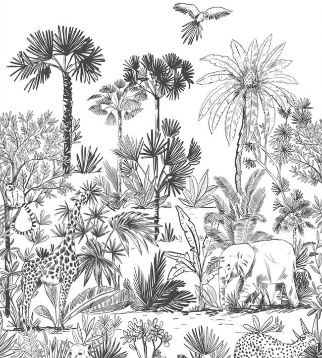 Decouvrir Mural by Caselio Noir et Blanc