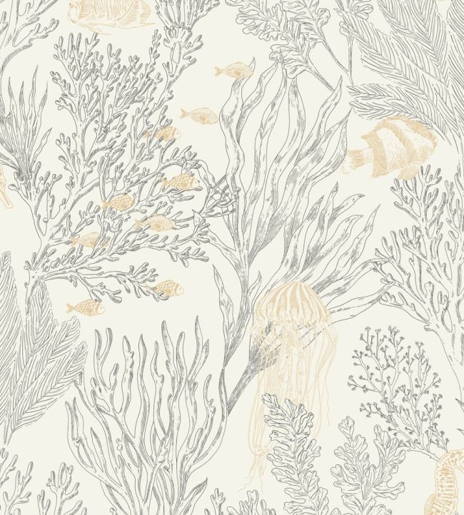 Deep Abyss Wallpaper by Caselio Blanc noir or