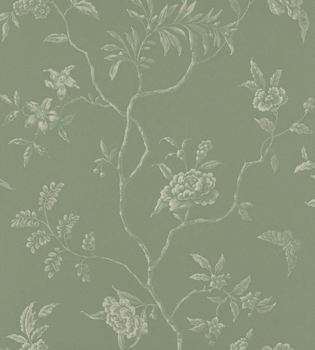 Delancey Wallpaper by Colefax and Fowler Celadon
