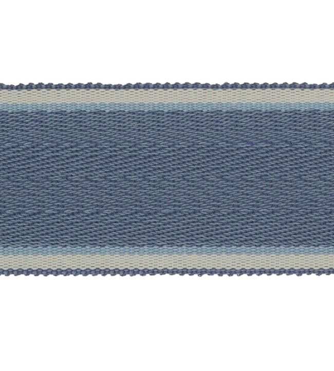 Delano Herringbone Braid Trimming by Colefax and Fowler Navy