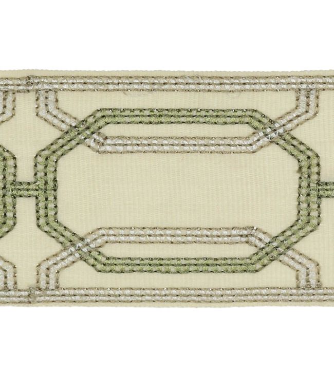 Delano Octagon Braid Trimming by Colefax and Fowler Leaf