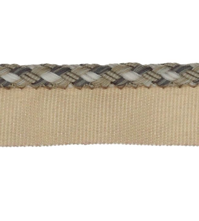 Delano Small Braided Rope Trimming by Colefax and Fowler Charcoal