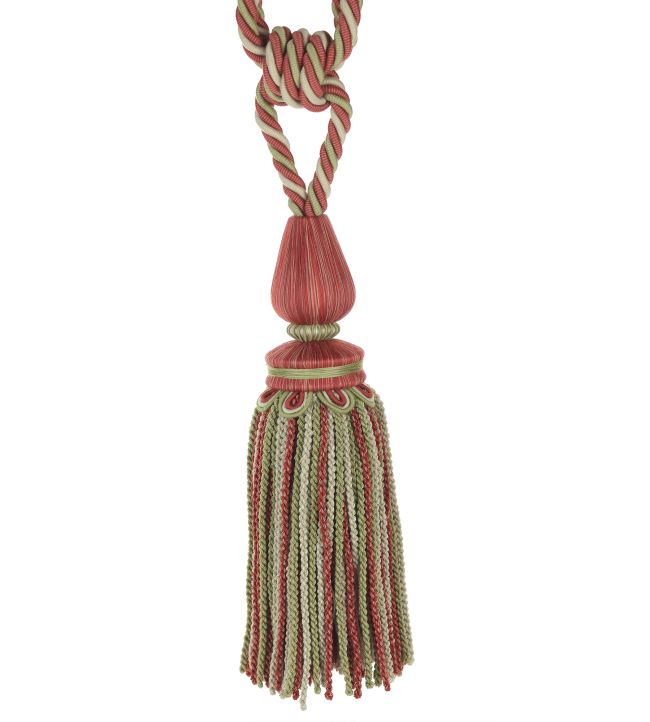 Delano Tassel Tieback Trimming by Colefax and Fowler Red/Green