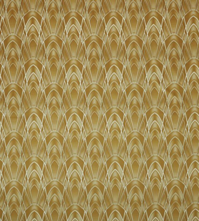 Delaunay Fabric by Ashley Wilde Ochre