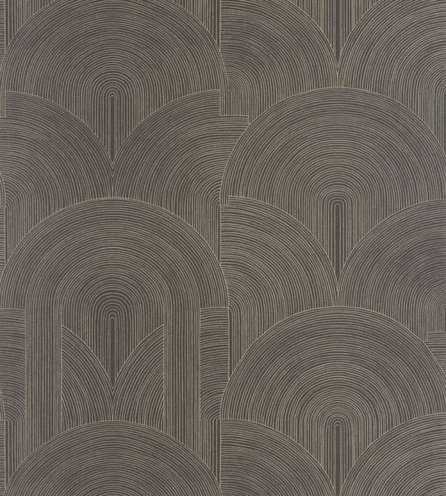 Delicacy Wallpaper by Caselio Noir Or