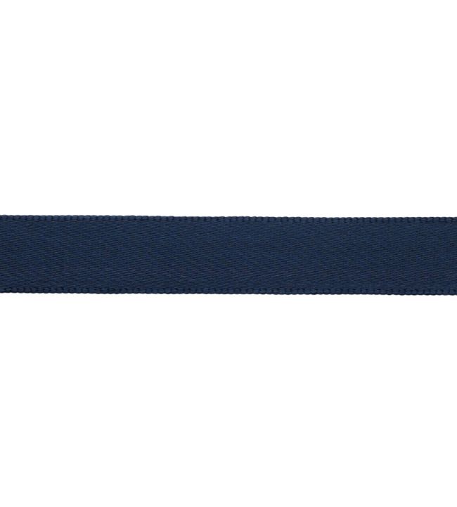 Delicat Silk Border Trimming by Samuel & Sons Navy