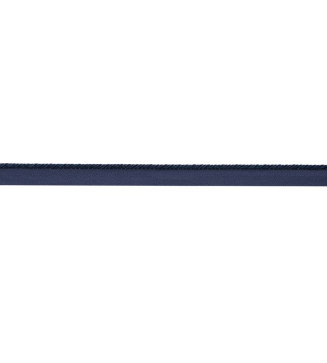 Delicat Silk Cord With Tape Trimming by Samuel & Sons Navy