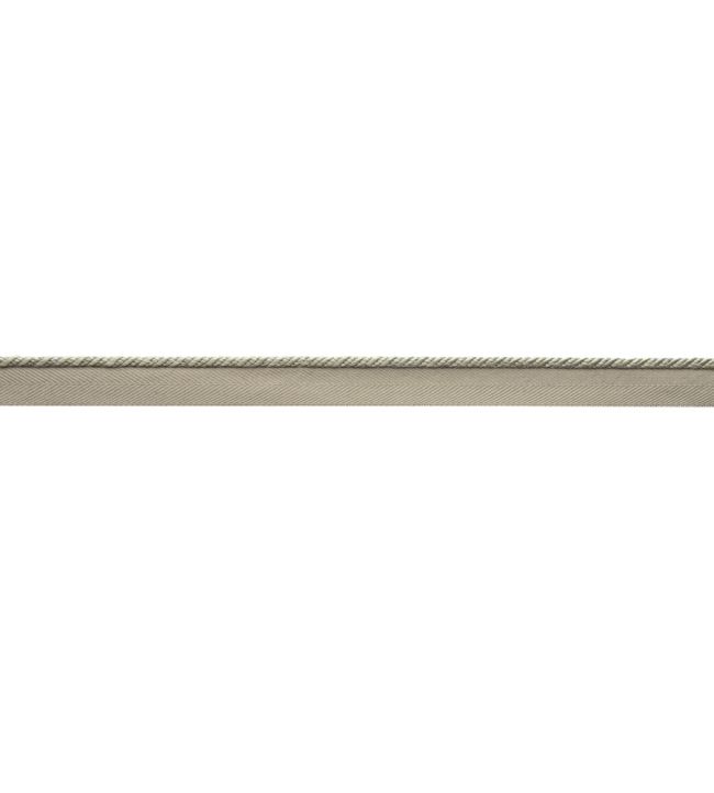Delicat Silk Cord With Tape Trimming by Samuel & Sons Pewter
