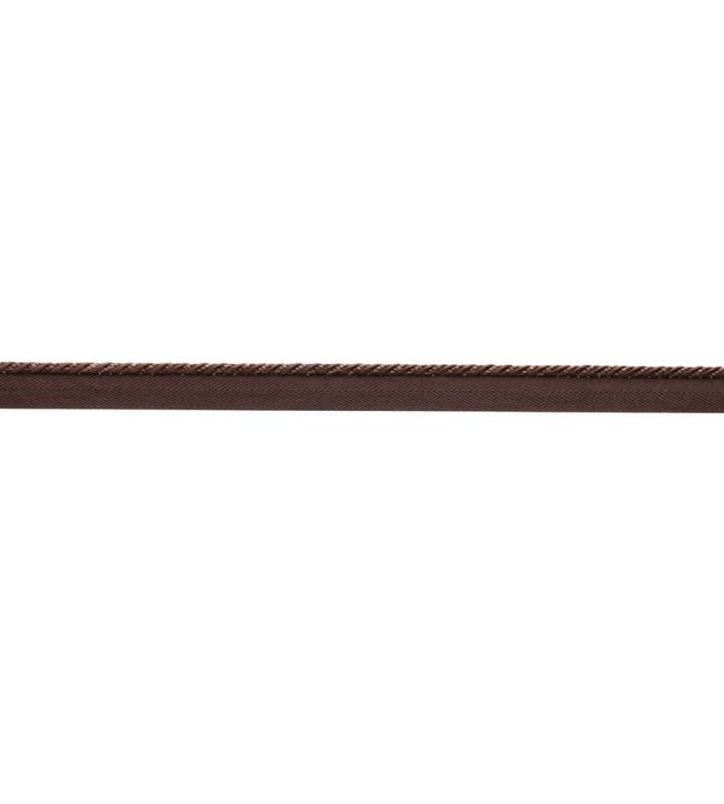 Delicat Silk Cord With Tape Trimming by Samuel & Sons Walnut