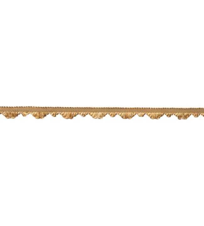Delicat Silk Fan Edge Trimming by Samuel & Sons Gold