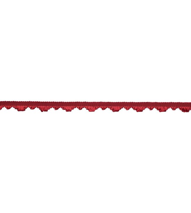 Delicat Silk Fan Edge Trimming by Samuel & Sons Poppy