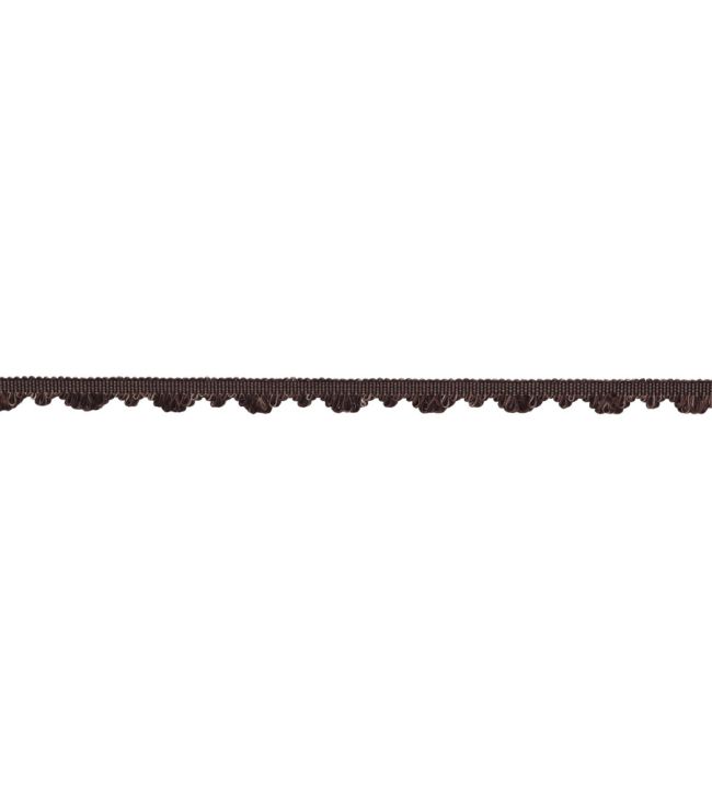 Delicat Silk Fan Edge Trimming by Samuel & Sons Walnut