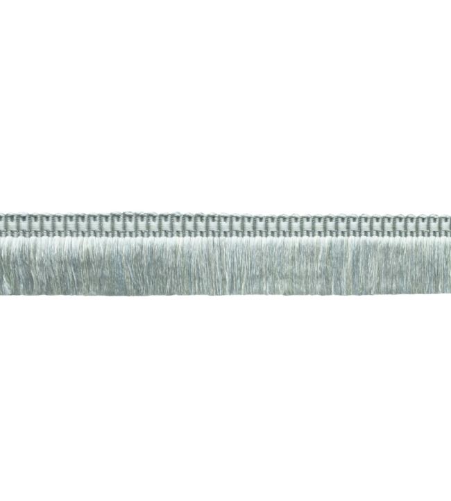 Delicat Silk Moss Fringe Trimming by Samuel & Sons Seafoam