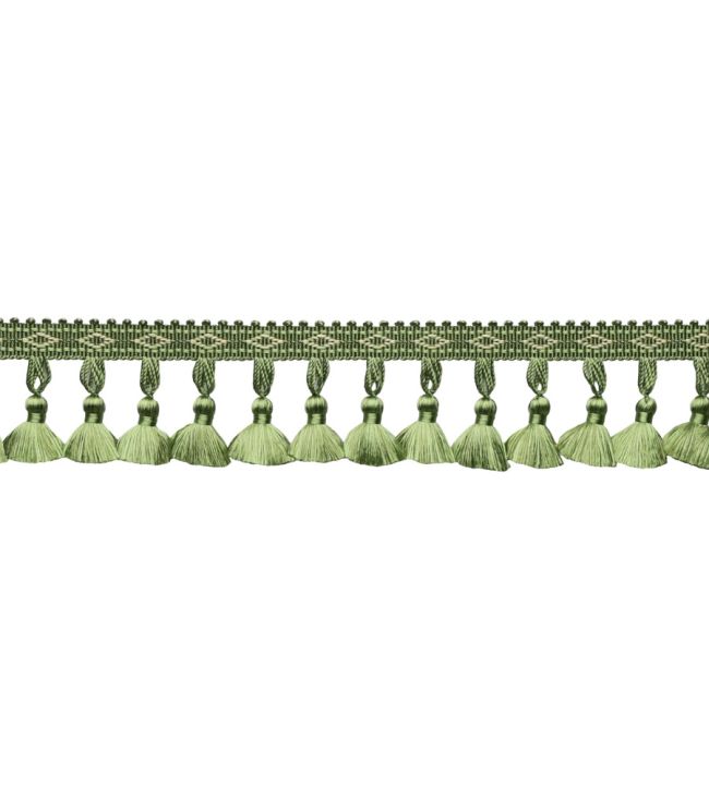 Delicat Silk Tassel Fringe Trimming by Samuel & Sons Basil