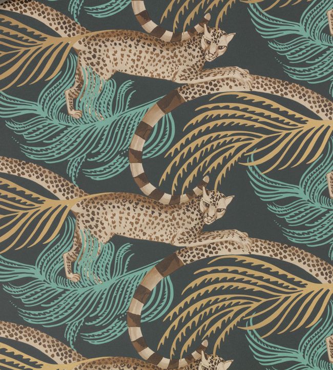 Delilah Wallpaper by Romo Slate