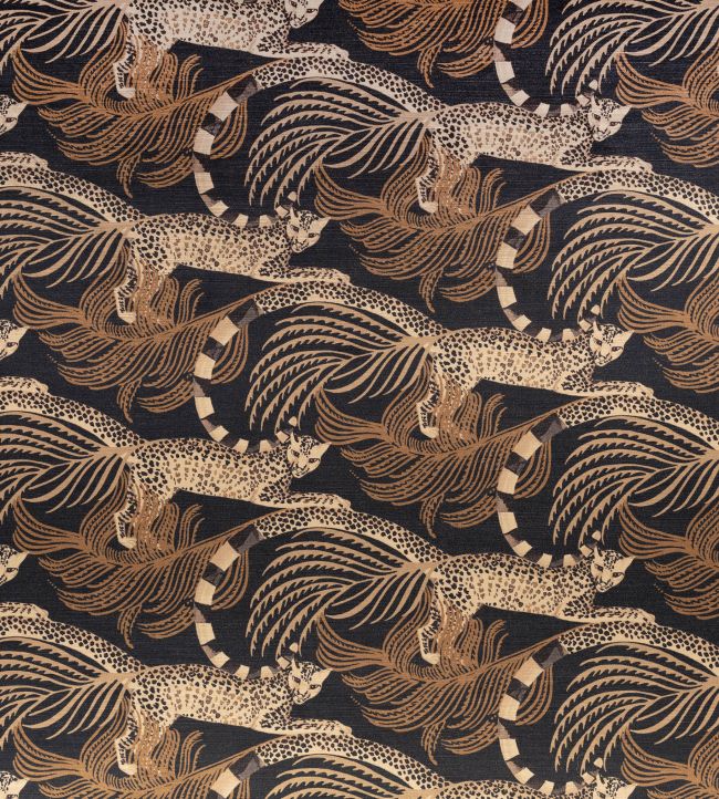 Delilah Velvet Fabric by Romo Ancient Gold
