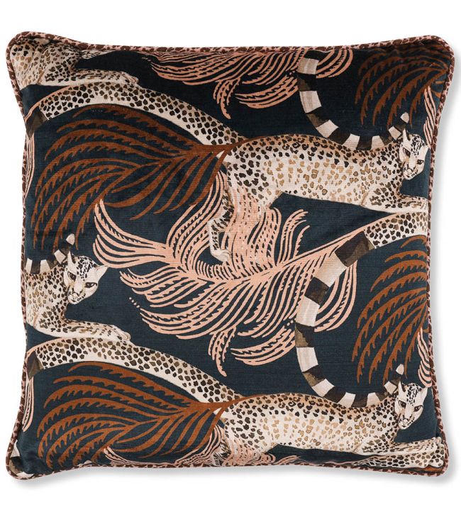 Delilah Velvet Cushion 50 x 50cm by Romo Sienna