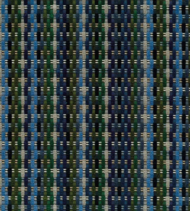 Delina Fabric by Osborne & Little Indigo/Cobalt/Emerald