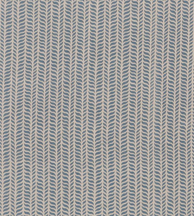 Delphine Fabric by Vanderhurd Azure/Natural
