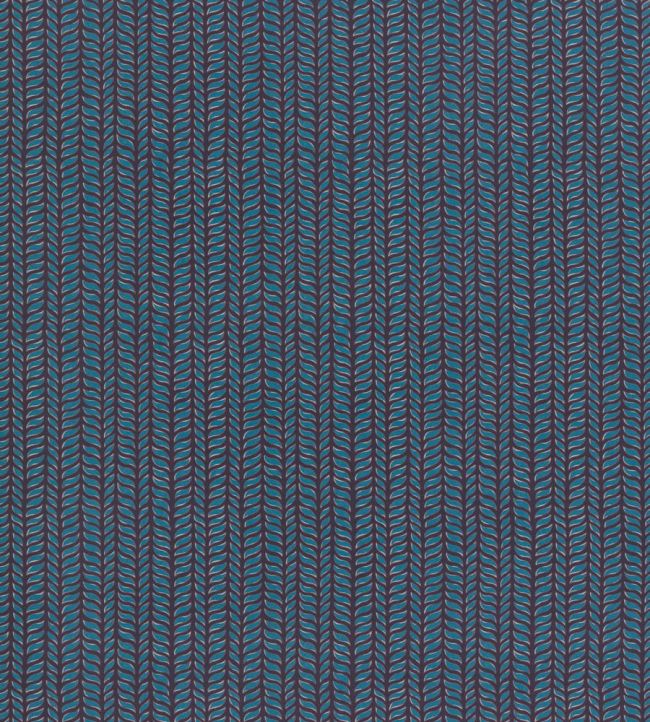 Delphine Wallpaper by Vanderhurd Lagoon Oscuro