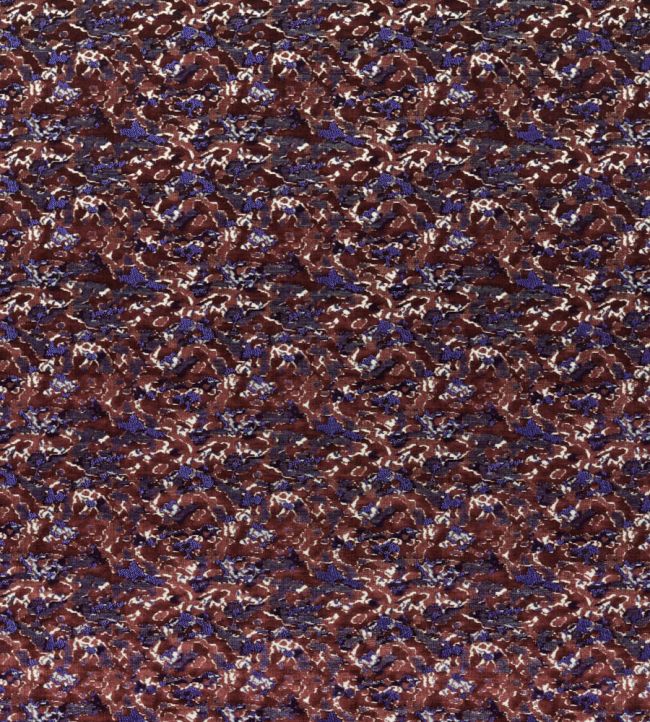 Derain Fabric by Harlequin Burgundy/Amethyst