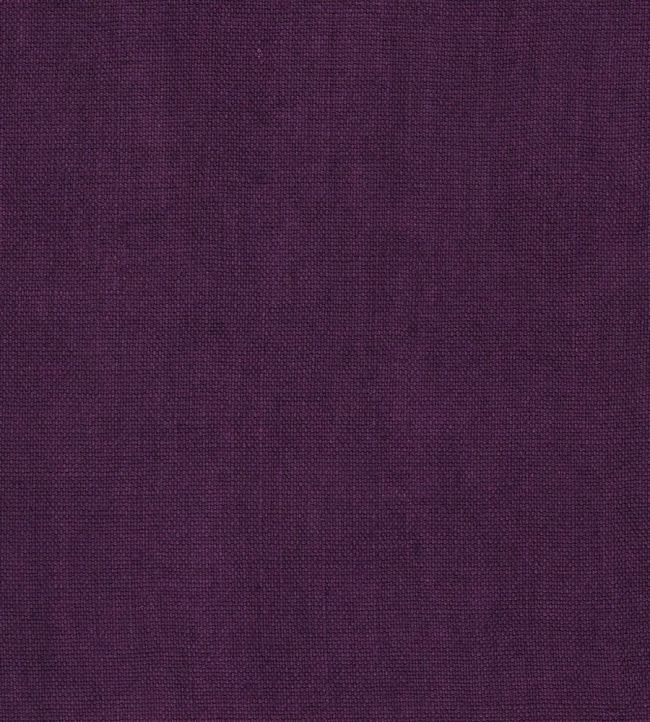 Brera Lino Fabric by Designers Guild Aubergine