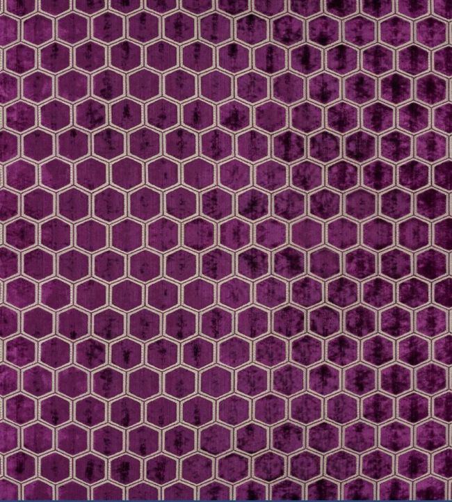 Manipur Fabric by Designers Guild Damson