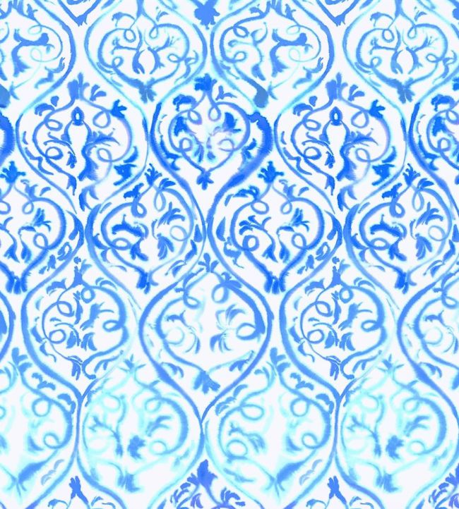 Arabesque Wallpaper by Designers Guild Cobalt