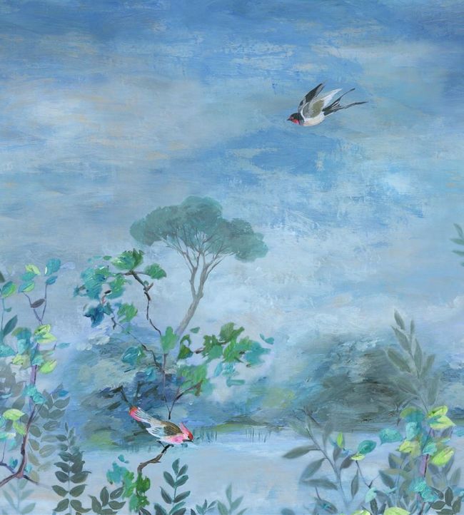 Giardino Segreto Scene 2 Mural by Designers Guild Delft