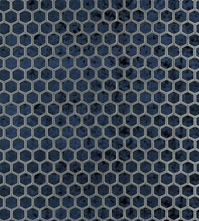 Manipur Fabric by Designers Guild Midnight