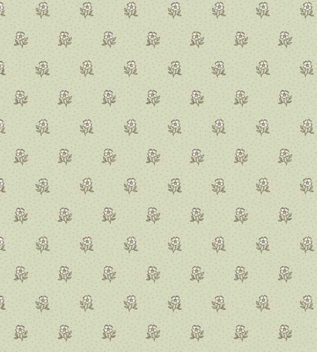 Desiree Wallpaper by Borastapeter Soft Green