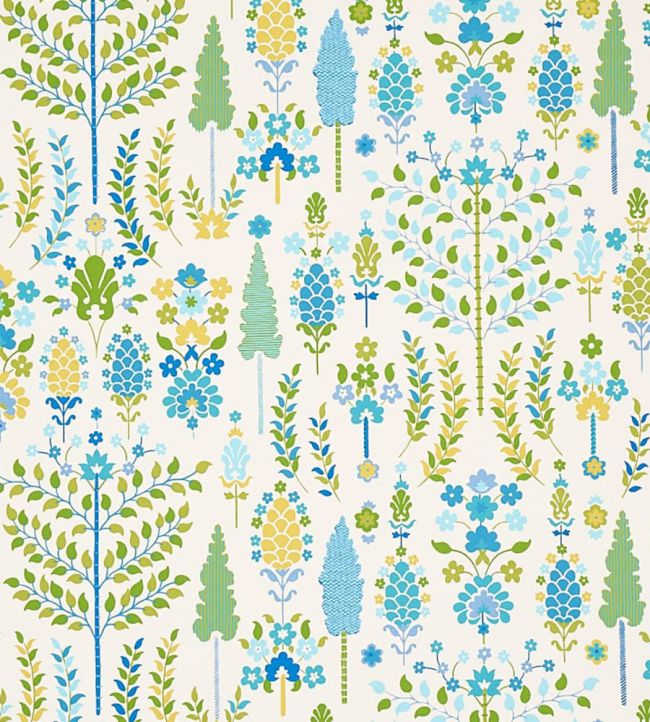 Desna Wallpaper by Schumacher Peacock