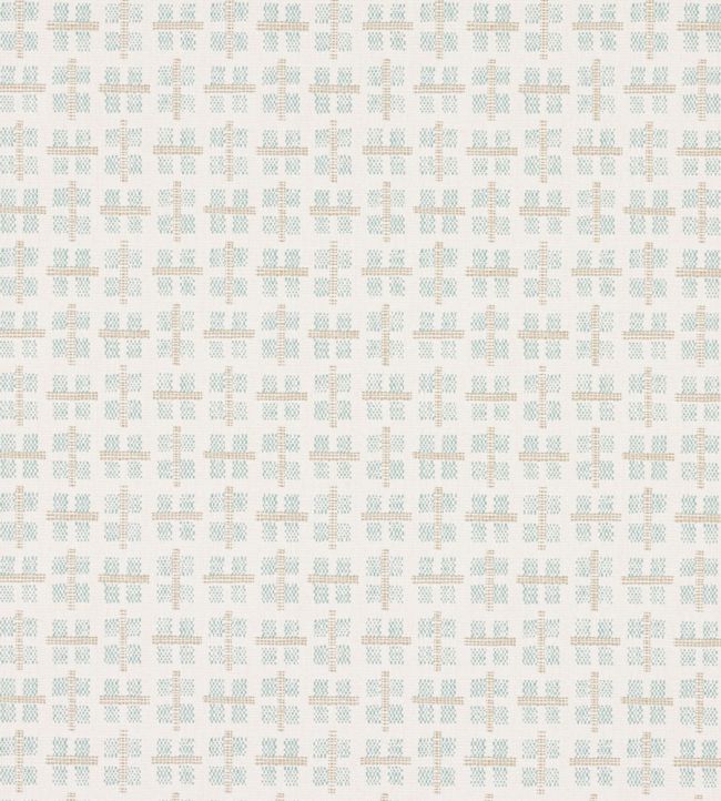 Dex Wallpaper by Jane Churchill Aqua