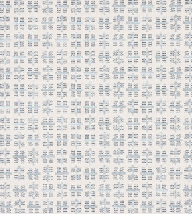 Dex Wallpaper by Jane Churchill Blue