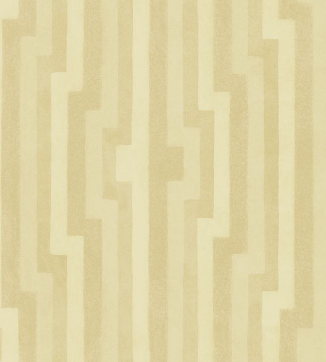 Diamond Maze Wallpaper by Cole & Son Naples Yellow